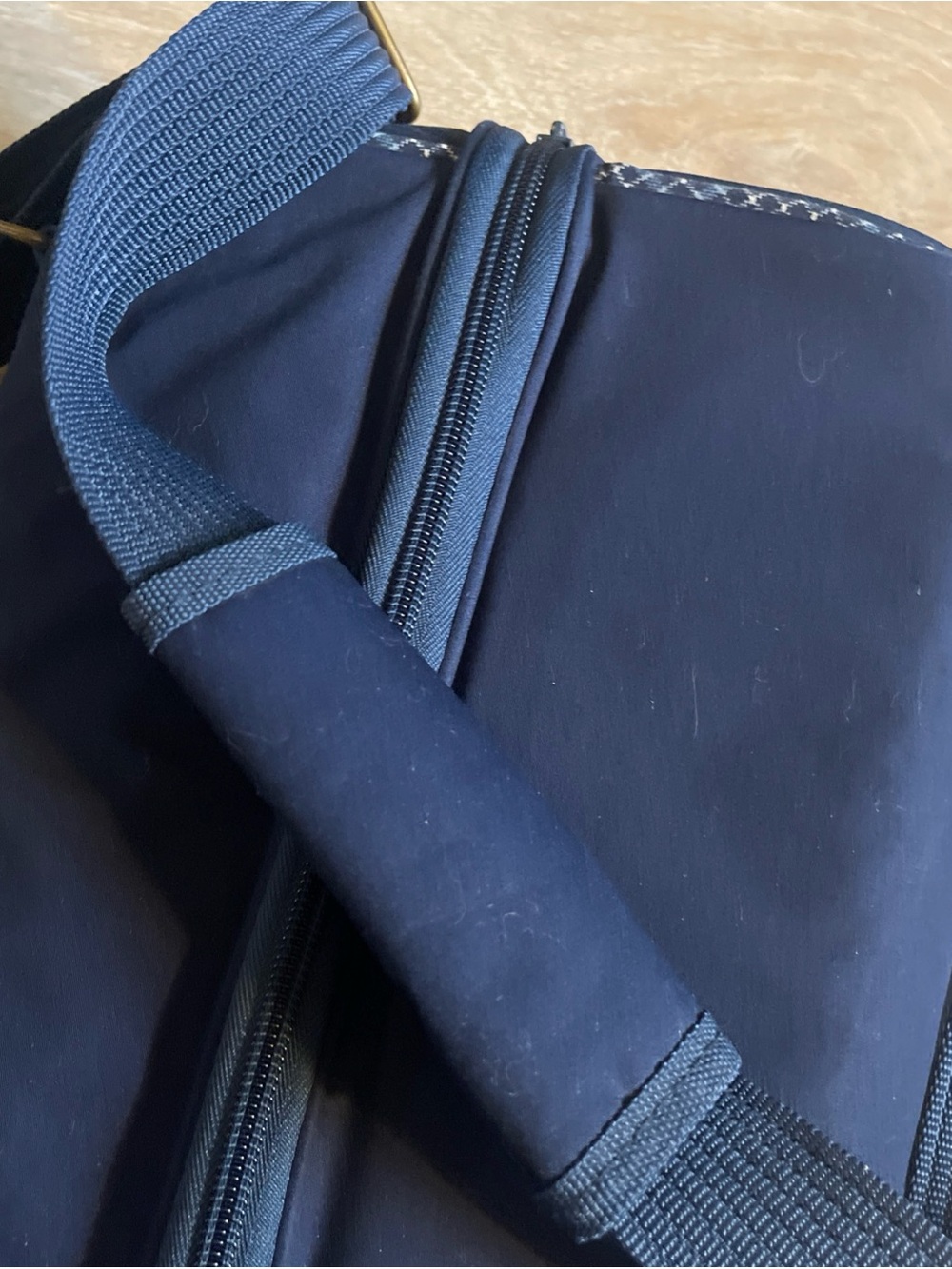 Vintage EDDIE BAUER Insulated Wine Bag Carrier Picnic Set - Picture 8 of 9